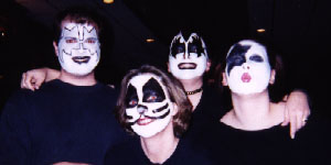 The band, pre-gig